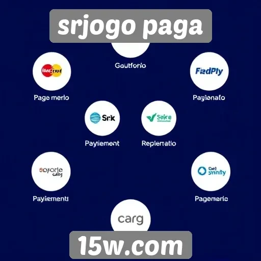 Métodos de pagamento disponíveis no srjogo paga